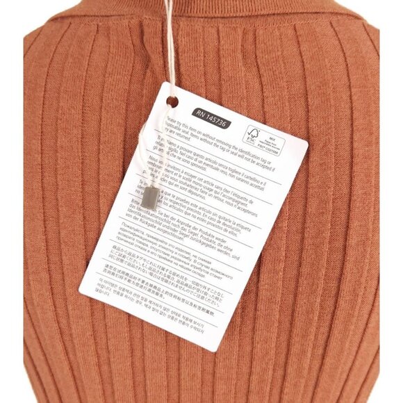 Nicholas Ivanna Sweater Size S Womens Desert Brown $245 - Picture 10 of 13